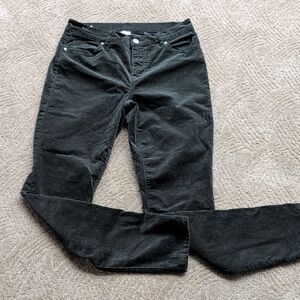 Classic Black Corduroy Pants